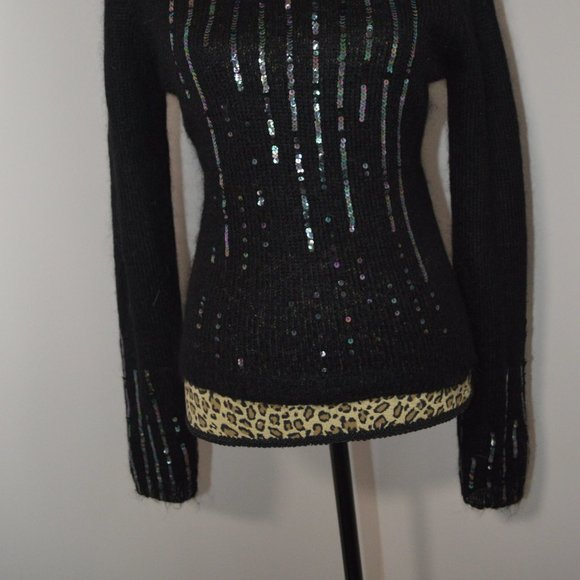 Moda International Sweater with Sequins Detail - Picture 6 of 6